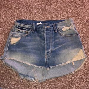 LF Carmar denim skirt